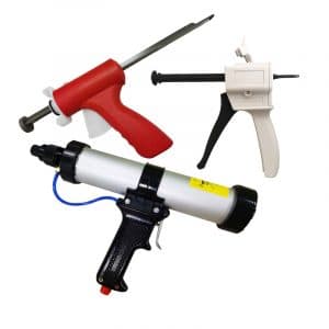 Manual and Hot Glue Gun with Nozzles